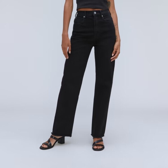 Everlane The Way High Jean Black - Picture 1 of 7